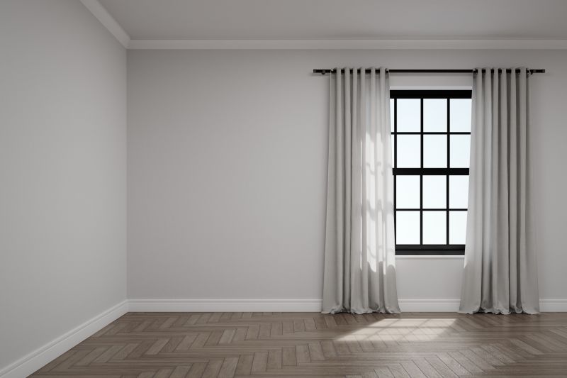 Repaired Baseboard Close-up